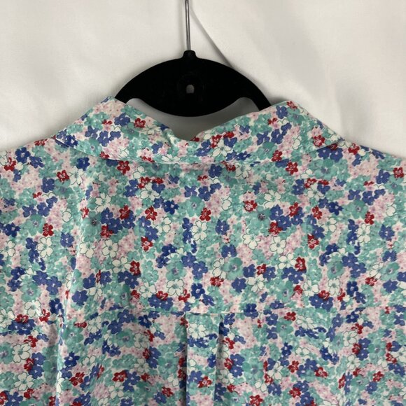 Talbots Cotton Floral Top Womens Size 3X - Picture 6 of 10